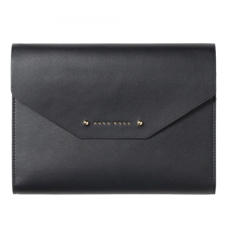 Set Business Meeting Mapa Hugo Boss si Butoni Fume Elegance [1]