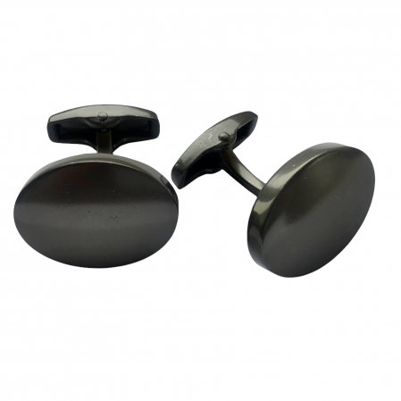 Set Butoni Black Mate Oval [3]