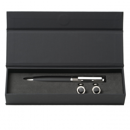 Set Butoni si Roller Hugo Boss Black & Batista Barbati Matase Borealy [2]