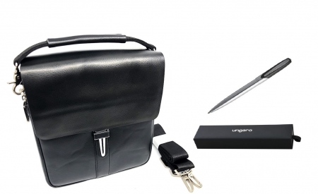 Set cadou Borseta piele naturala si Pix Ungaro [0]
