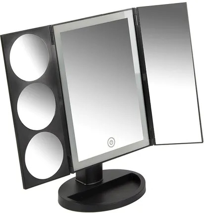 Oglindă Machiaj Mărire 3x 5x 10x  cu lumină tactilă LED [2]