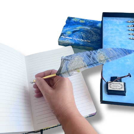 Set Caligrafie & Agenda Picturi Celebre [2]