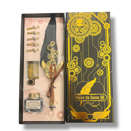 Cadouri pentru Profesori si Profesoare - Set Caligrafie  Vasco da Gama