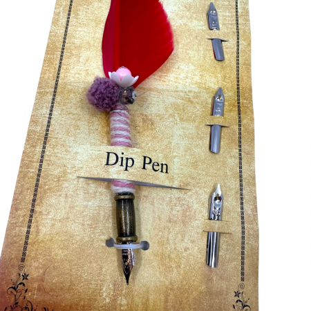 Set Caligrafie Royal Red: include Pana + 5 penite [1]