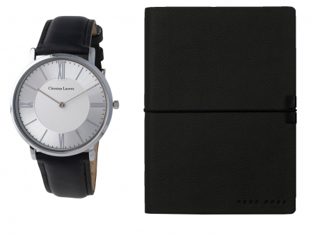 Set Ceas  Even Chrome Christian Lacroix si Agenda Hugo Boss [0]