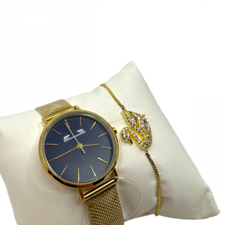 Set Ceas Golden Dream Matteo Ferari & Bratara Swan [0]