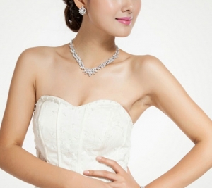 Set Cercei şi Colier Luxury Bridal Borealy [7]