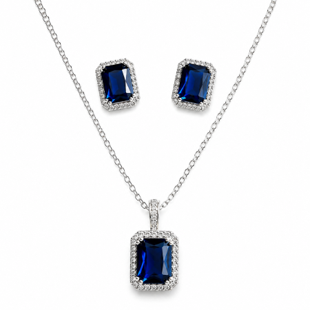 Set Colier și Cercei Sapphire Elegance [2]