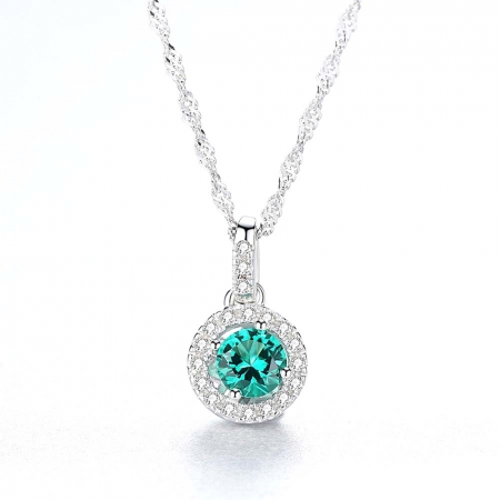 Set Colier şi Cercei Russian Sapphire Argint 925 by Borealy [2]