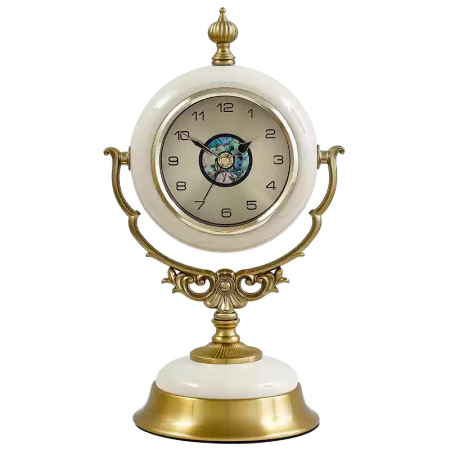 Cadouri de Craciun Pentru Femei - Ceas Decorativ cu Inserție de Mother Shell