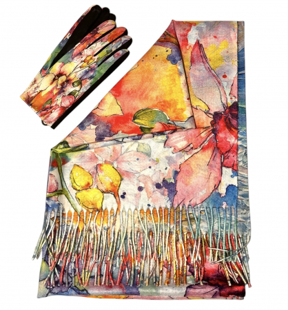 The Lady in Gold Esarfa Matase  - Gustav Klimt [3]