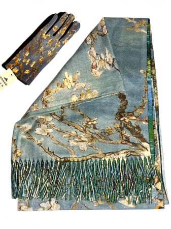 The Lady in Gold Esarfa Matase  - Gustav Klimt [1]