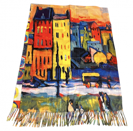 The Lady in Gold Esarfa Matase  - Gustav Klimt [3]