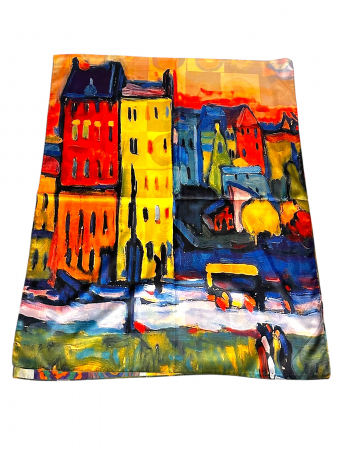 The Lady in Gold Esarfa Matase  - Gustav Klimt [1]