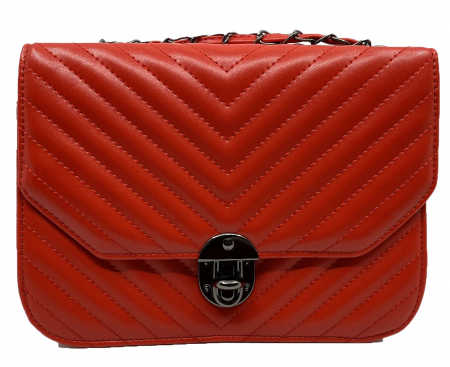 Red Glam Set Geanta, Portofel si Esarfa Casmir [4]