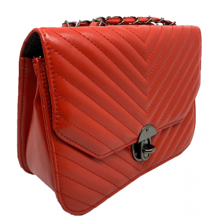 Red Glam Set Geanta, Portofel si Esarfa Casmir [5]