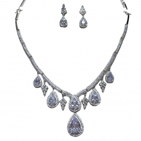 Set Colier si Cercei Borealy Flowers [2]