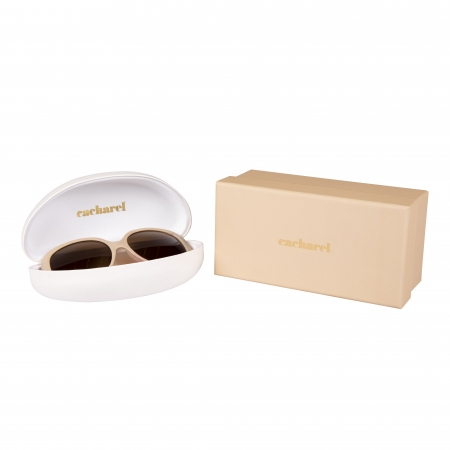 Set Ochelari De Soare Timeless Nude Cacharel & Esarfa Borealy [1]