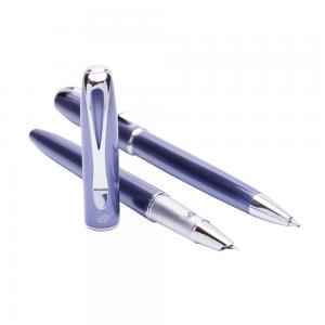 Cadou Business Blue Carbon Stilou, Pix si Butoni Desk [1]