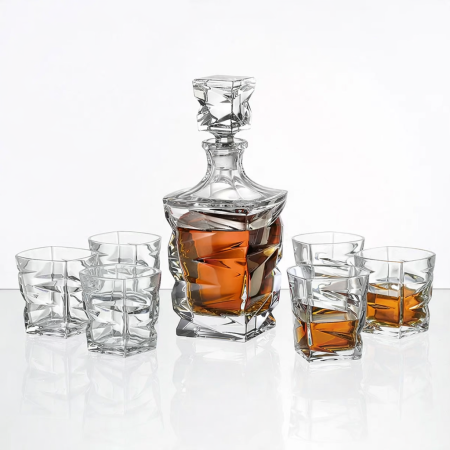 Cadouri Barbati de Paste – Set Whisky Cristal Bohemia [2]