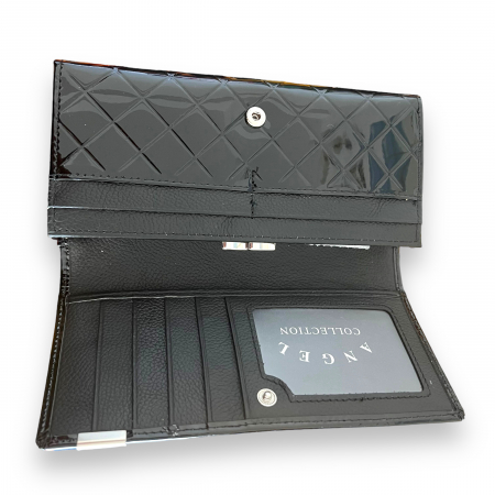 Set Luxury Black Portofel Piele Naturala Rose, Pix Cacharel si Esarfa Matase [4]