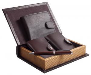 Set Cadou Brown Chic Accessories for Men [0]