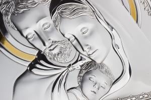 Cadou Valenti Argint Icoană şi Suport de Lumânare - Made in Italy [1]