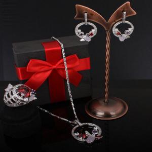 Set Borealy Medalion, Cercei si Inel Luxury Paradise [1]