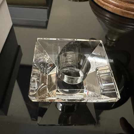 Sfeșnic din cristal QUADRA  "LUX’’  by Chinelli, made in Italy [4]