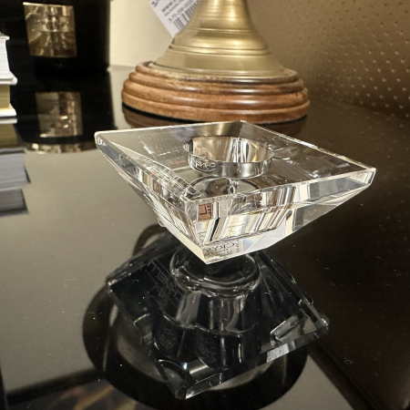 Sfeșnic din cristal QUADRA  "LUX’’  by Chinelli, made in Italy [0]