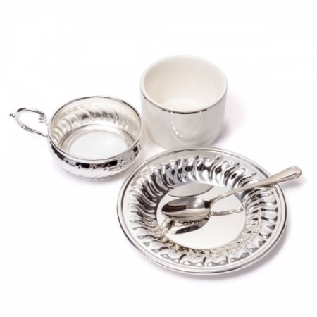 American Silver Coffee Set for Two by Chinelli [3]