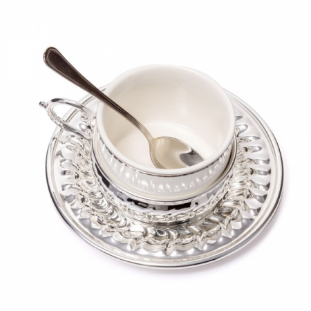 American Silver Coffee Set for Two by Chinelli [2]