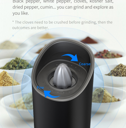 Gravity Rasnita Electrica Sare/Piper, Condimente Kitchen [9]