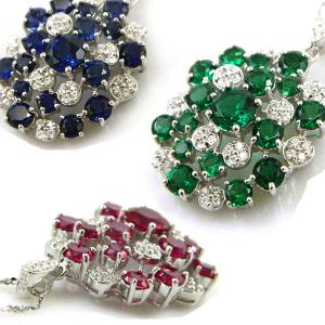 Rubin Splendor Cercei şi Colier - pietre preţioase [9]