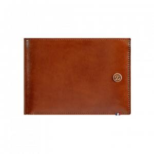 Set Leather Wallet Bank Note Brown S.T. Dupont si Note Pad Burgundy Hugo Boss [2]