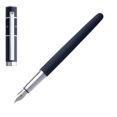 Stilou Hugo Boss Blue Elegance & Batista Sacou Barbati Matase Borealy [5]