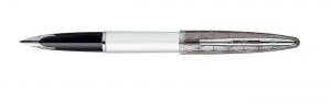 Stilou Waterman CARENE Contemporany White and Gunmetal ST [1]