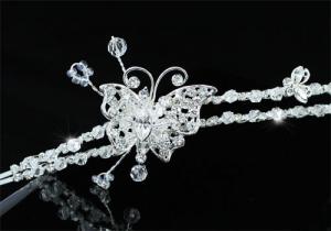 Tiara Borealy Handmade Butterfly Tiara [1]