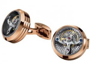 Butoni TF Est. 1968 Tourbillon Luxury - Placaţi cu aur roz - Made in Switzerland [4]