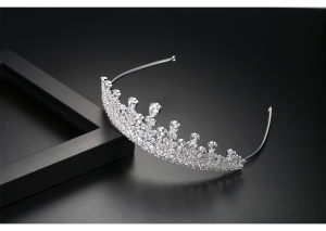 Tiara Borealy Flowers Wedding Pageant Prom [1]