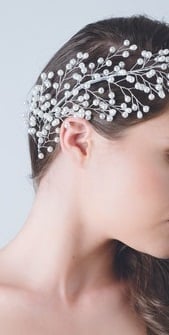 Tiare Mireasa - Tiara Modelatoare Pearl Branch by Borealy