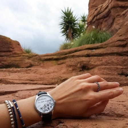 Cadou Craciun Ceas "Whatever, I'm late anyway" [1]