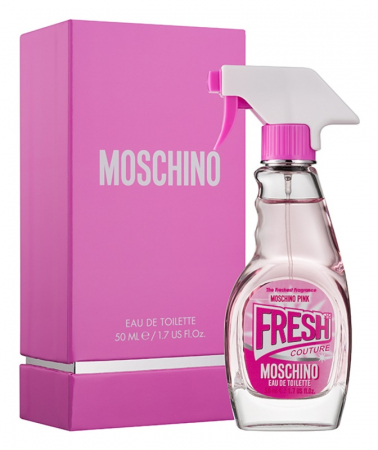 Trandafir Aur 24k & MOSCHINO Apa de toaleta Pink Fresh, 30 ml [2]