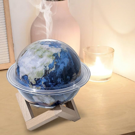 Umidificator Pamantul, 2 moduri de ceață, lumini de noapte cu LED [0]