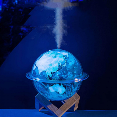 Umidificator Pamantul, 2 moduri de ceață, lumini de noapte cu LED [1]