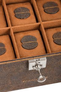 Set Cutie 20 ceasuri Cubano Piele Naturala by Friedrich si Note Pad Burgundy Hugo Boss [6]