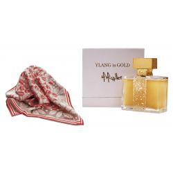 Set Ylang in Gold by M.Micallef - Eau de Parfume 100 Ml si Esarfa Cacharel [0]