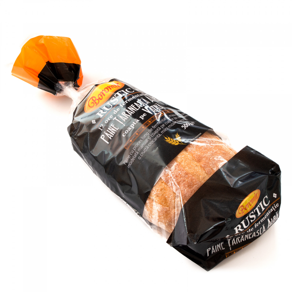 Pâine țărănească albă coaptă pe vatră 500g [2]