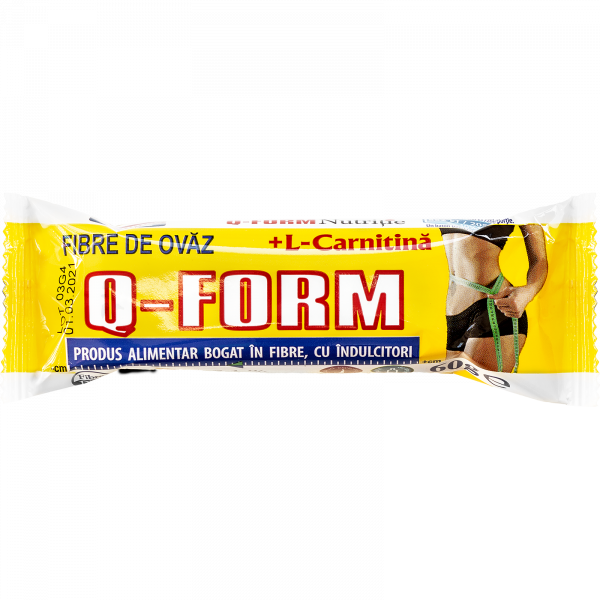 Baton cereale q-form de slăbit 60g [1]
