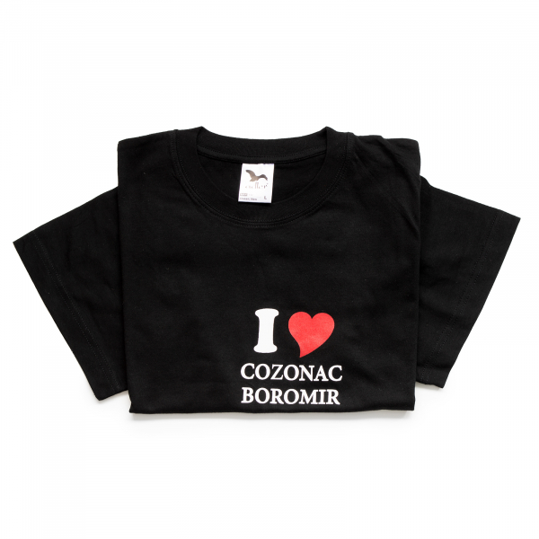 Tricou negru I Love Cozonac Boromir [1]